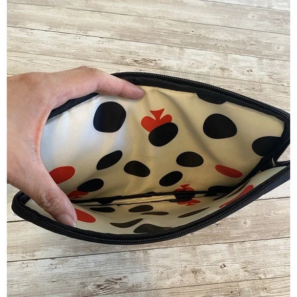 Kate Spade Mini Laptop / Tablet Sleeve Black Quilted 10W x 8H - Picture 5 of 5